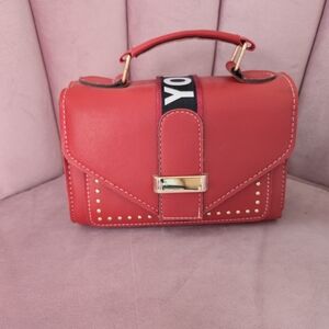 Stylish Red Handbag